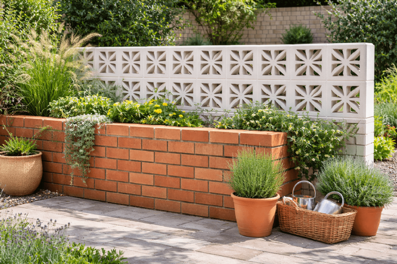 戶外景觀建材指南：陶磚與花格磚的差異與應用優勢